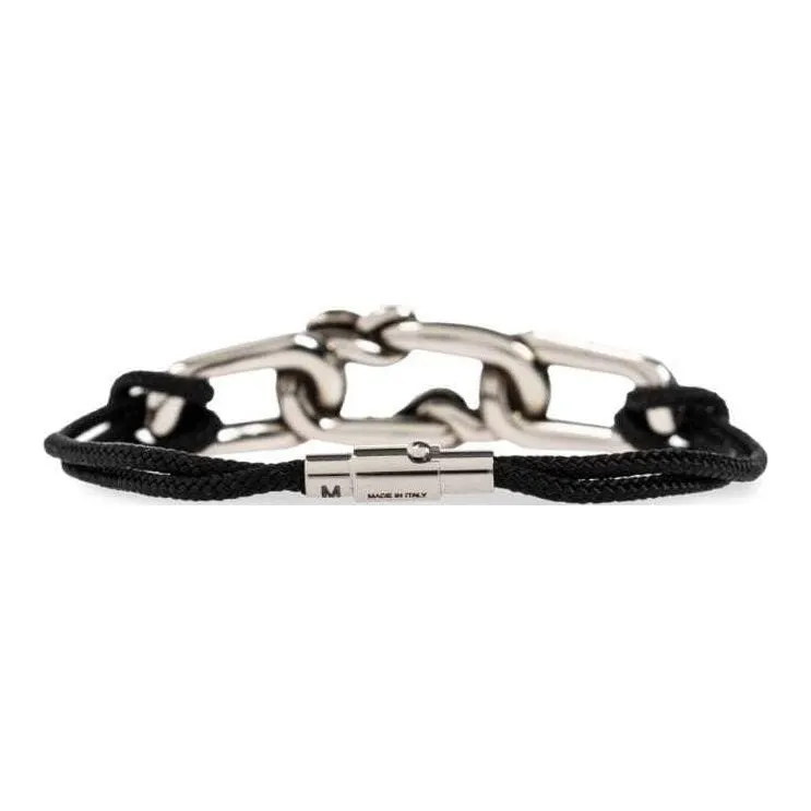 Alexander McQueen Brass Bracelets Мужской Черный