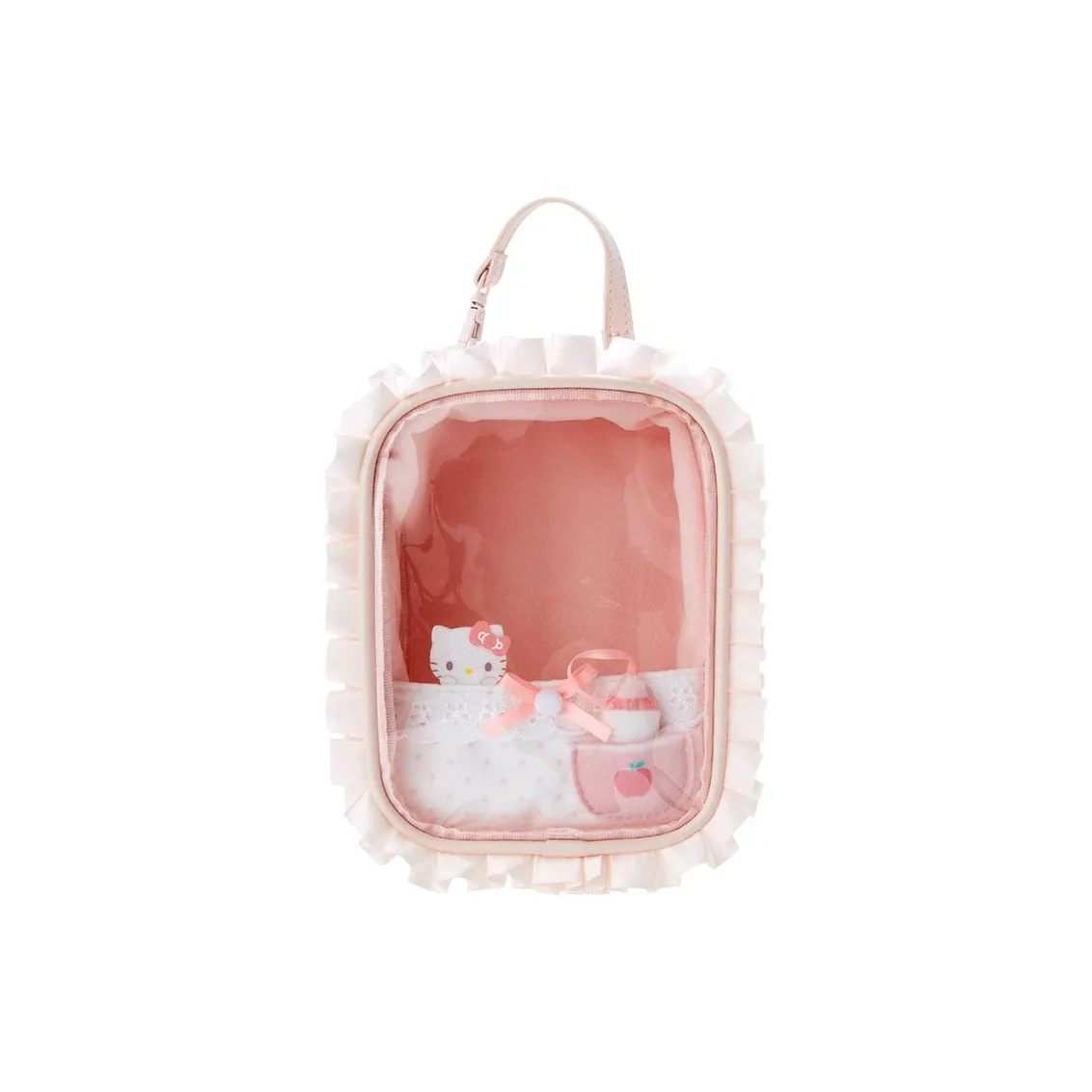 Sanrio Polyester Travel Storage Bag Women's Pink