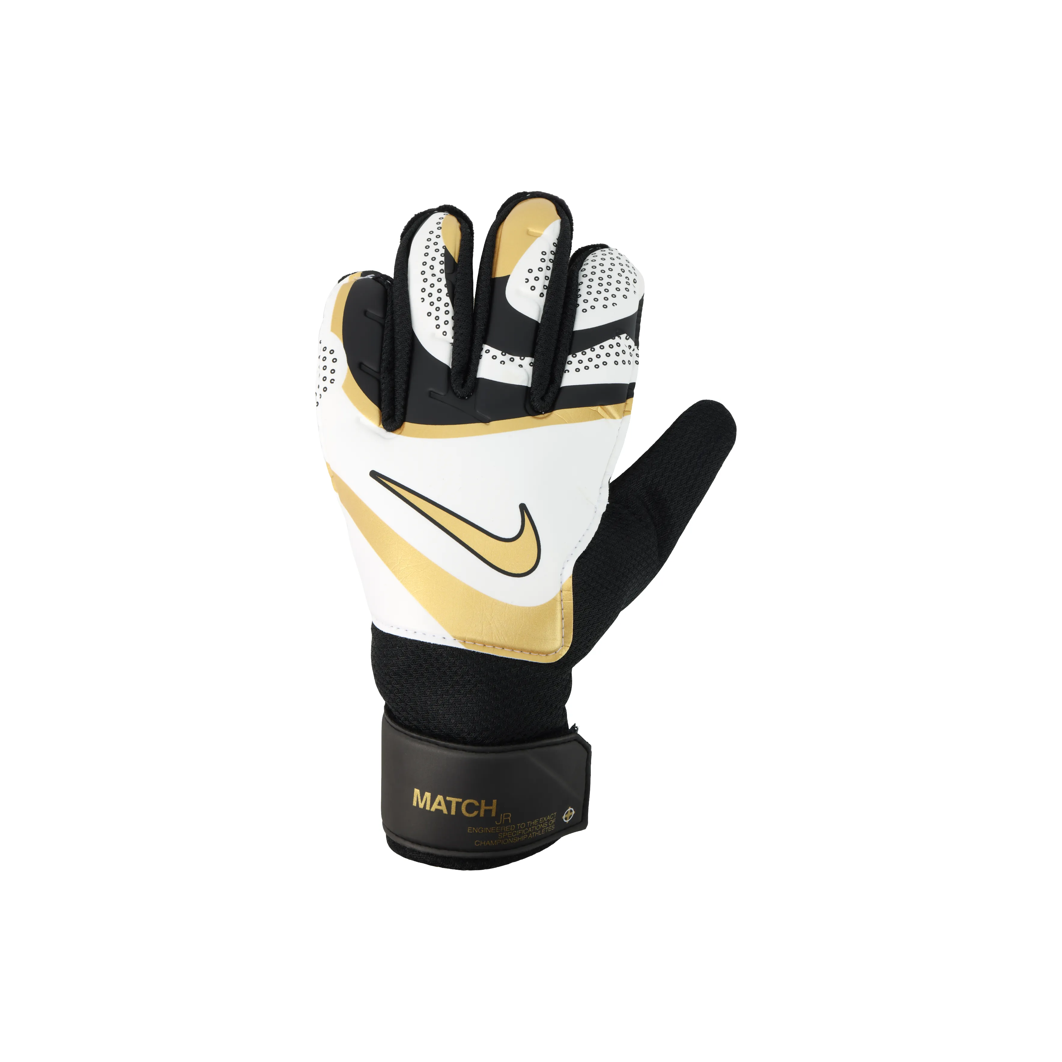 Nike Полиэстер Спортивные Перчатки Детские Золотые