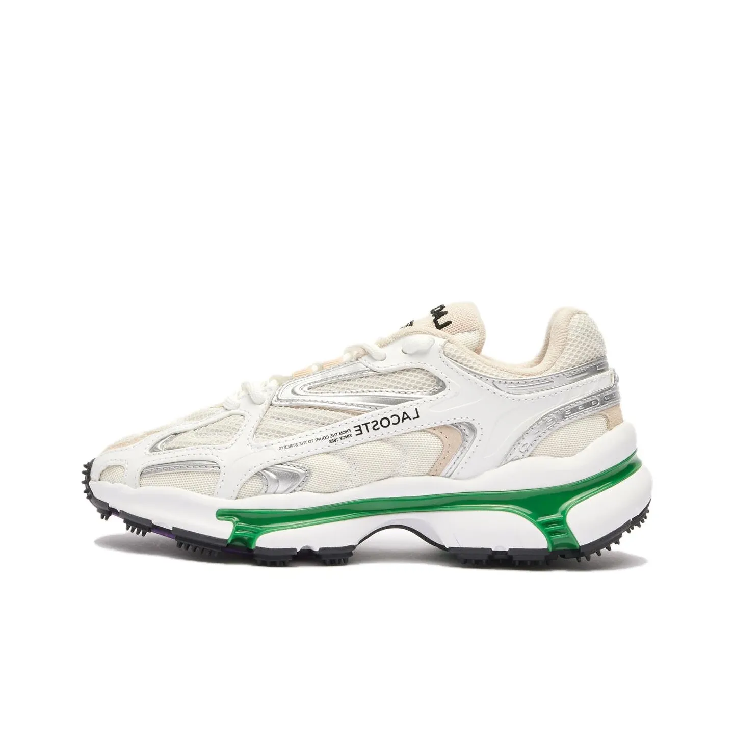 LACOSTE L003 2K24 Low Top Casual Shoes Women's Beige Green