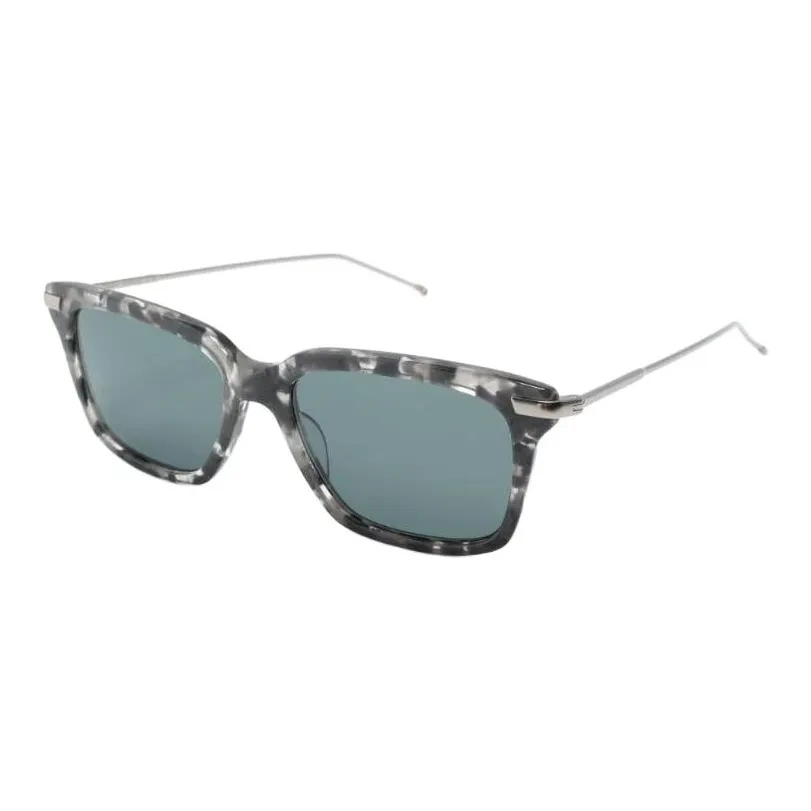 THOM BROWNE Eyewear Tortoiseshell Square frame Sunglasses