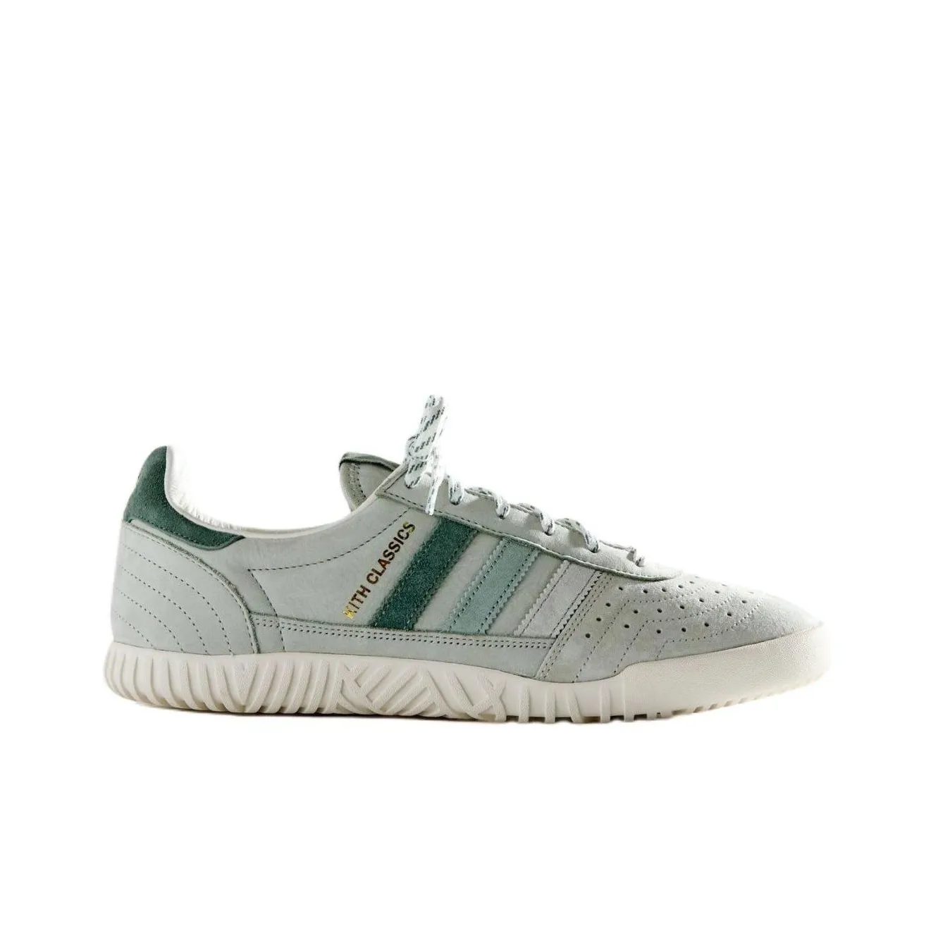 Kith X Adidas Originals Skateboard Shoes Unisex Low Top Green