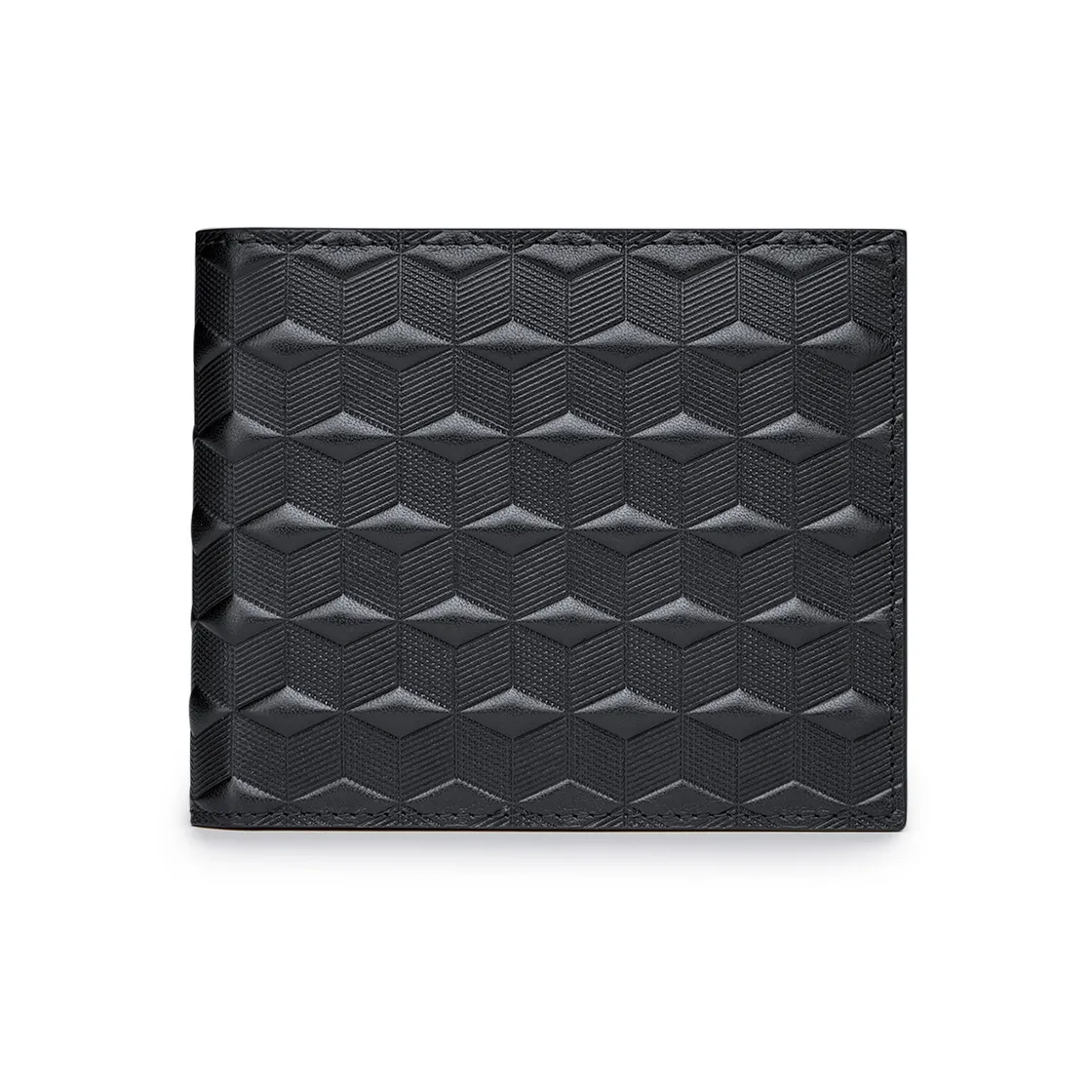 WilliamPOLO Cow Leather Wallet Men's Black