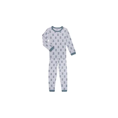 PETIT BATEAU Синий Унисекс Пижамные комплекты
