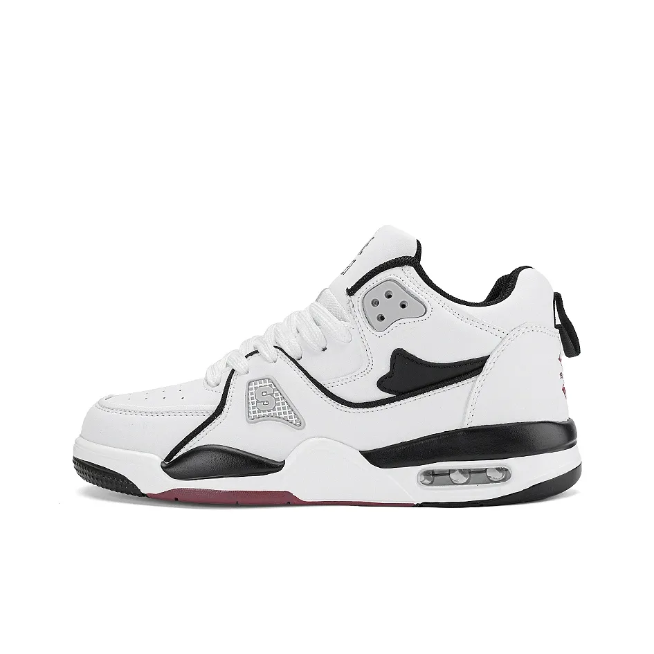 SESAME STREET Slip-resistant Abrasion-resistant Breathable Impact-resistant Rebound MID Basketball Shoes Unisex СЕЗАМ Слип-резистентный Устойчивый к истиранию Дышащий Ударопрочный Rebound MID Баскетбольные кроссовки Унисекс