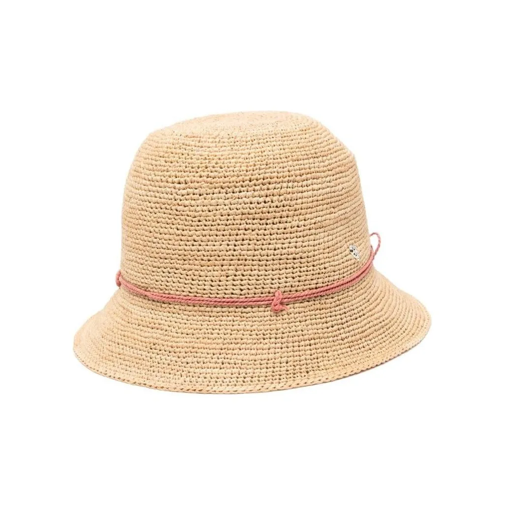 HELEN KAMINSKI Nylon, Elastane, Raffia Bucket Hats Women's Brown