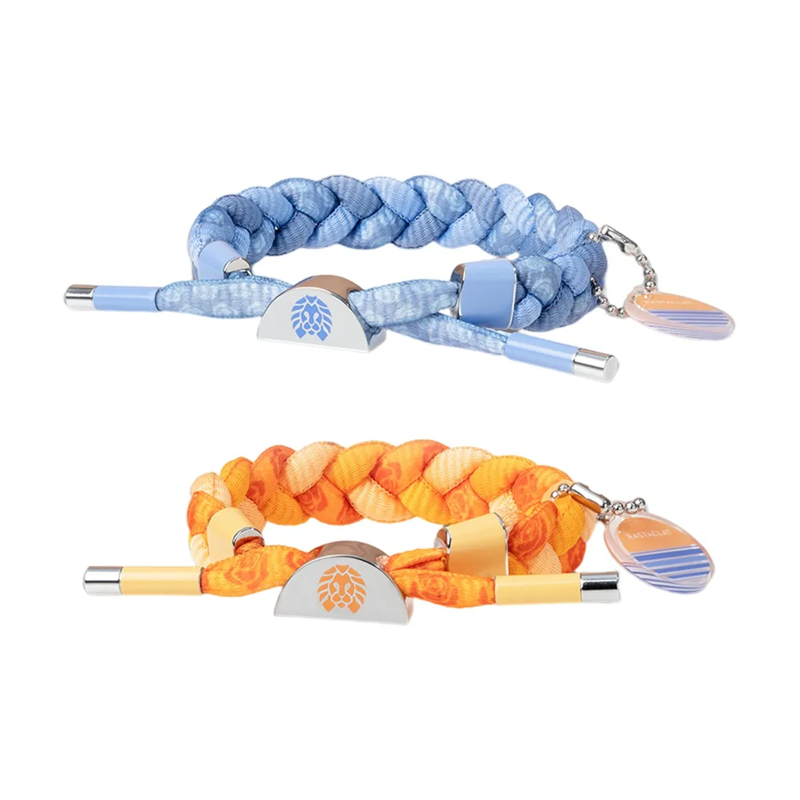 Rastaclat Polyester Little Lion Bracelet Pair, Gift Box Set Unisex