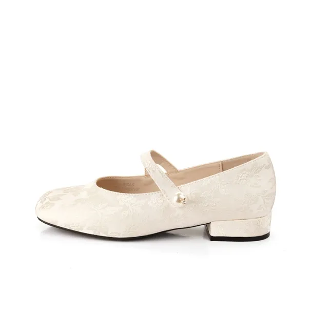 STUDIO LEE Туфли Мэри Джейн с грубым каблуком Женские