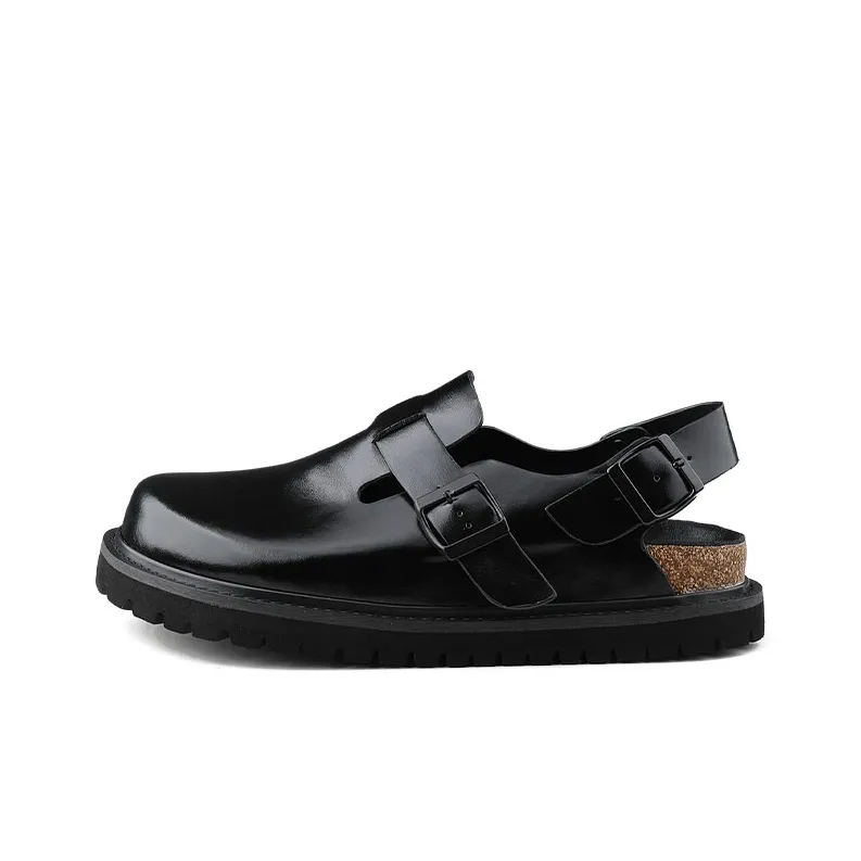 HANQIAORIJI Broken Cocoon series Домашние тапочки Мужской Черный