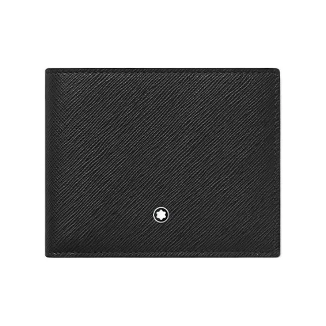 MONTBLANC Кошелек из коровьей кожи мужской черный