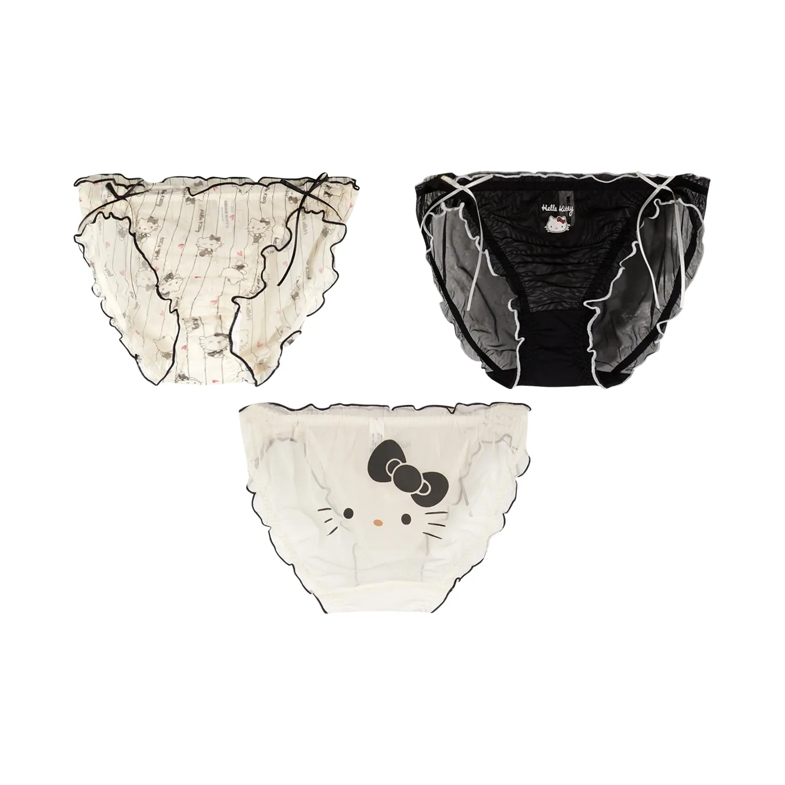 GUKOO x Hello Kitty Underpants Women's 3 Pack