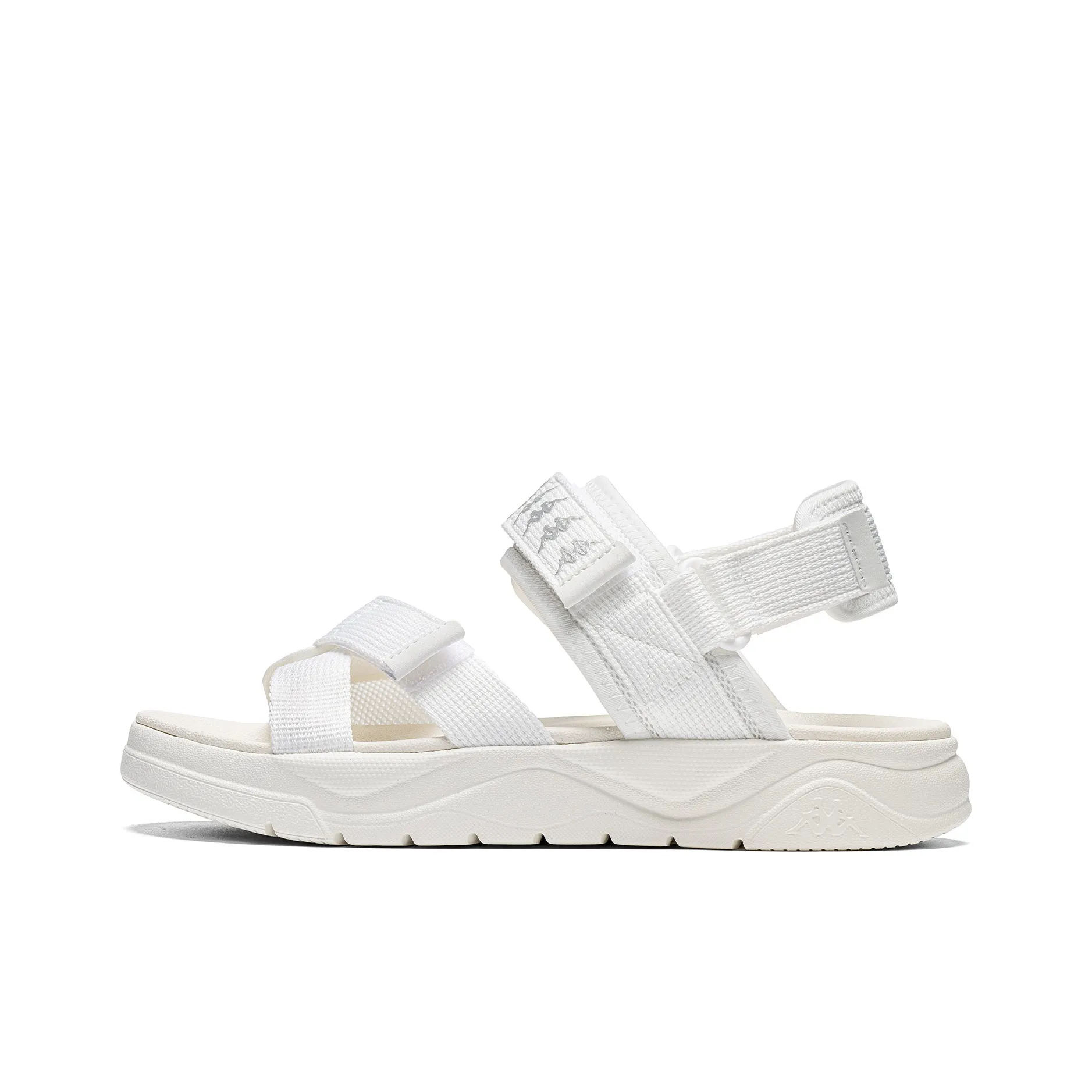 KAPPA Jungle Lion Collection Beach Sandals Women's Classic White KAPPA Джунгли Лев Коллекция Пляжные Сандалии Женские Классические Белые