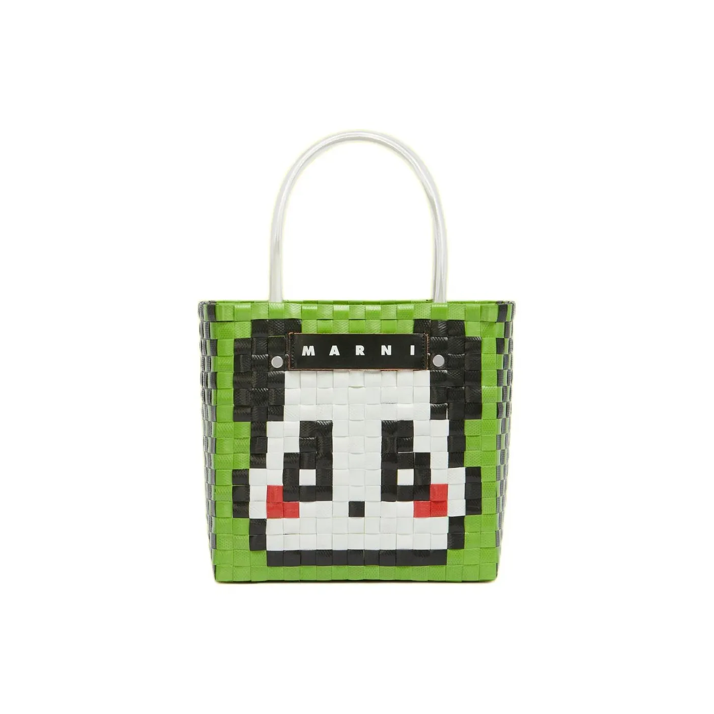 MARNI Полипропиленовая сумка-тоут сумка для покупок женская зеленая
