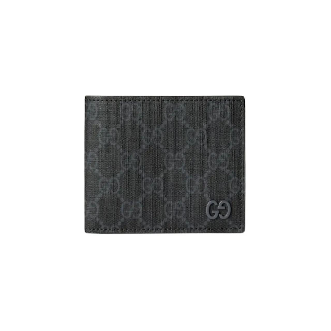 GUCCI Grey Interior Gg Bi fold Wallet