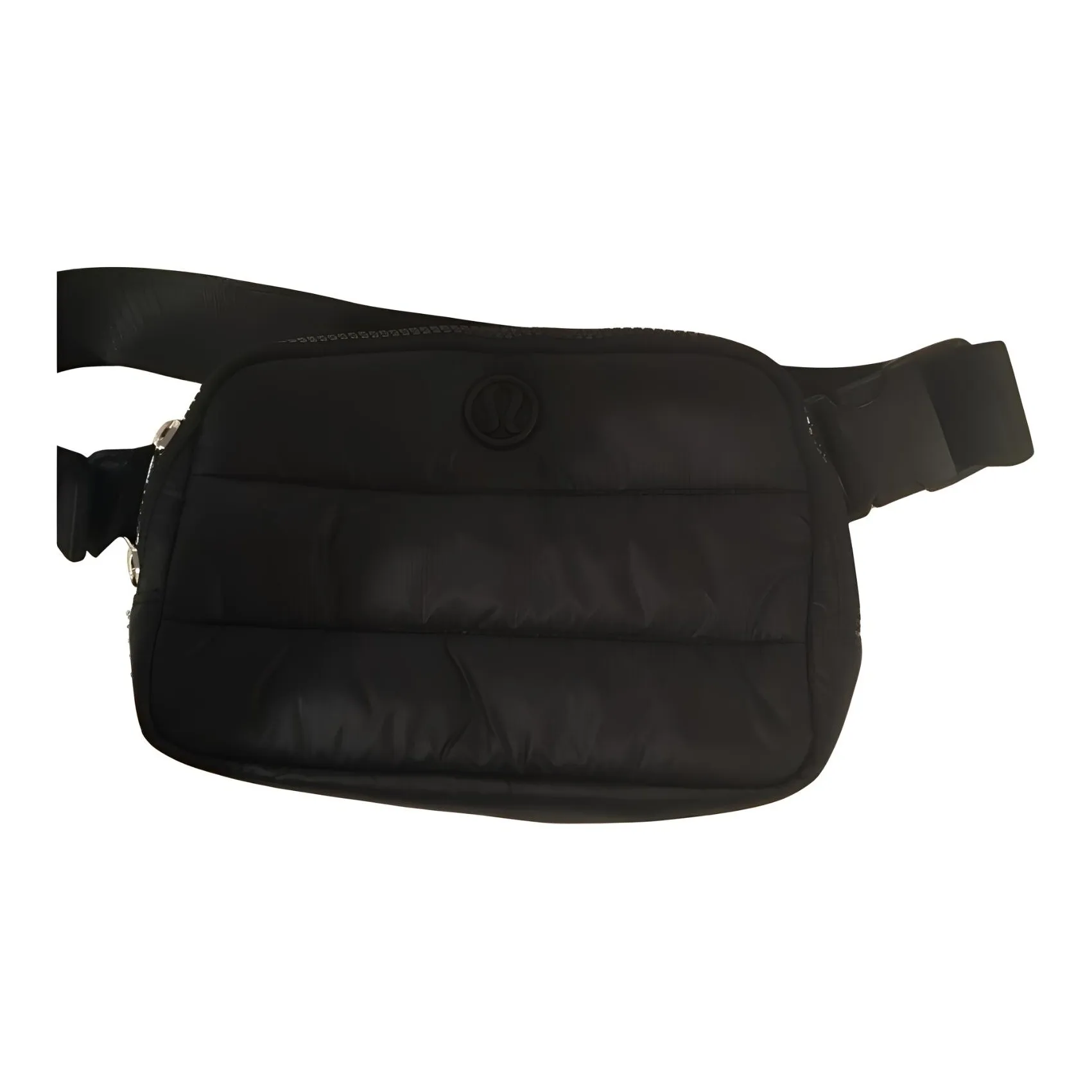 Lululemon Everywhere Nylon Sling Bag Fanny Pack Large Size Unisex Black