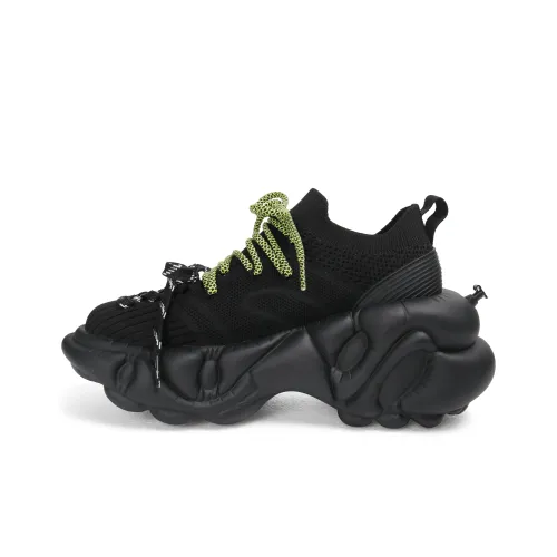 ZERO COSMOS Толстоподошвенные кроссовки Low Top Черные Унисекс