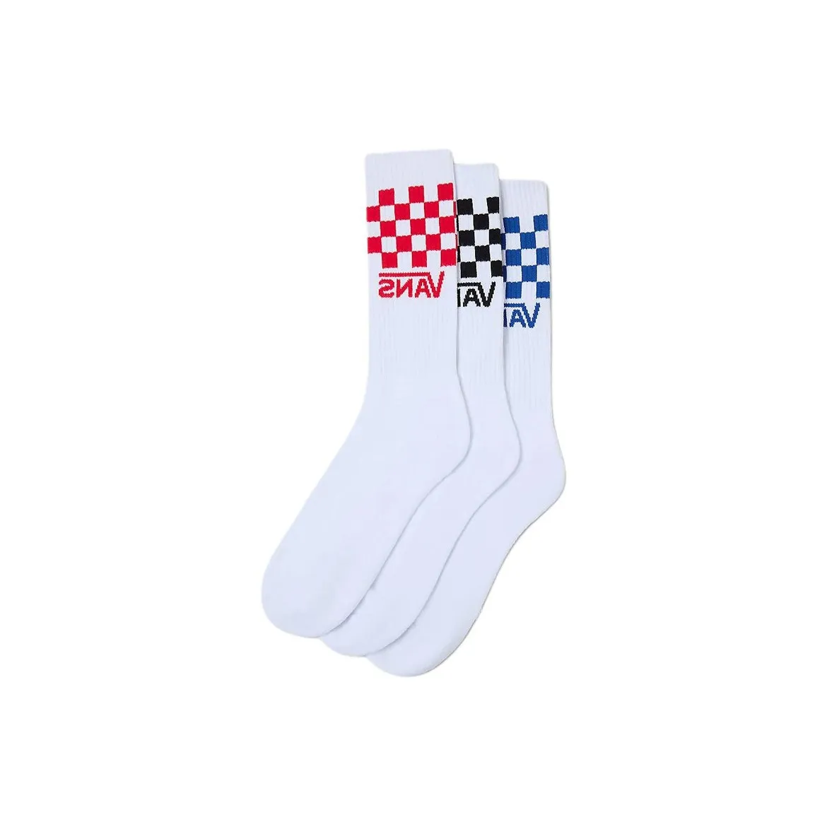 Vans Mid Calf Socks Men's 3 Pack White