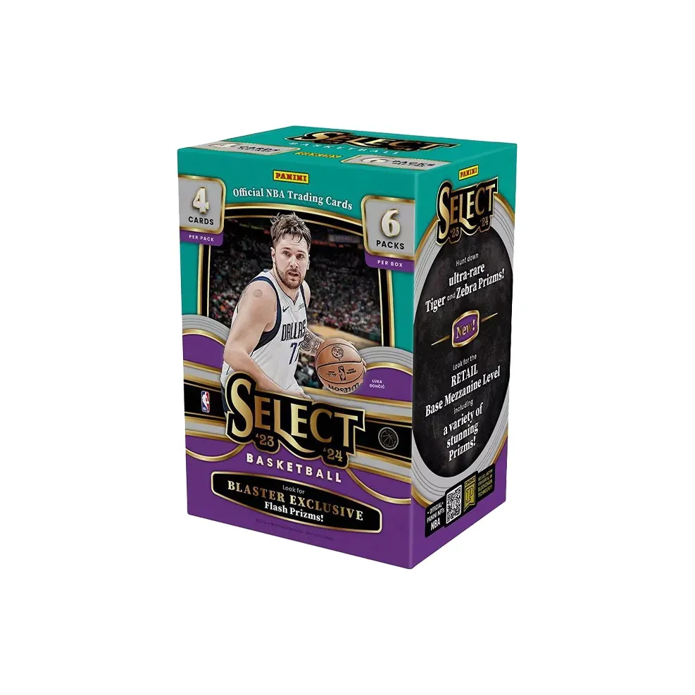 PANINI 2023 PANINI Select Basketball Blaster Box Flash Prizms 6x Lot