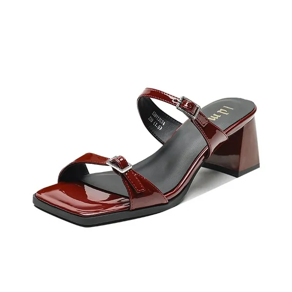 Dme Слипоны Бургундский Женские