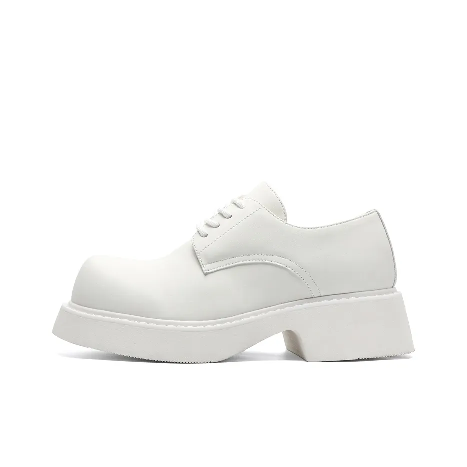 XIAOTOULANG Dress Shoes Men's White