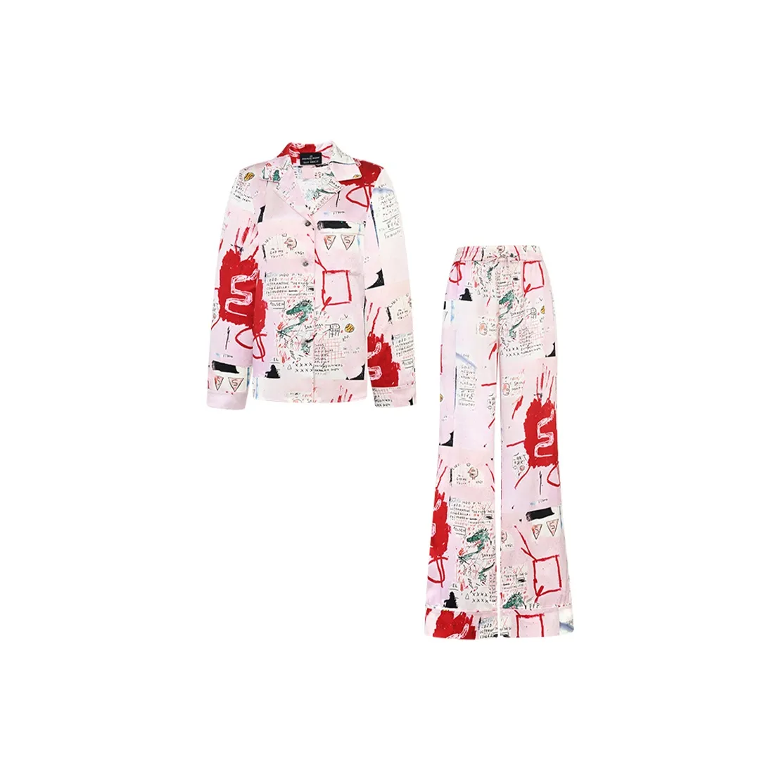 SILKY MIRACLE x BASQUIAT SS24 Pajama Gift Box Unisex Pink