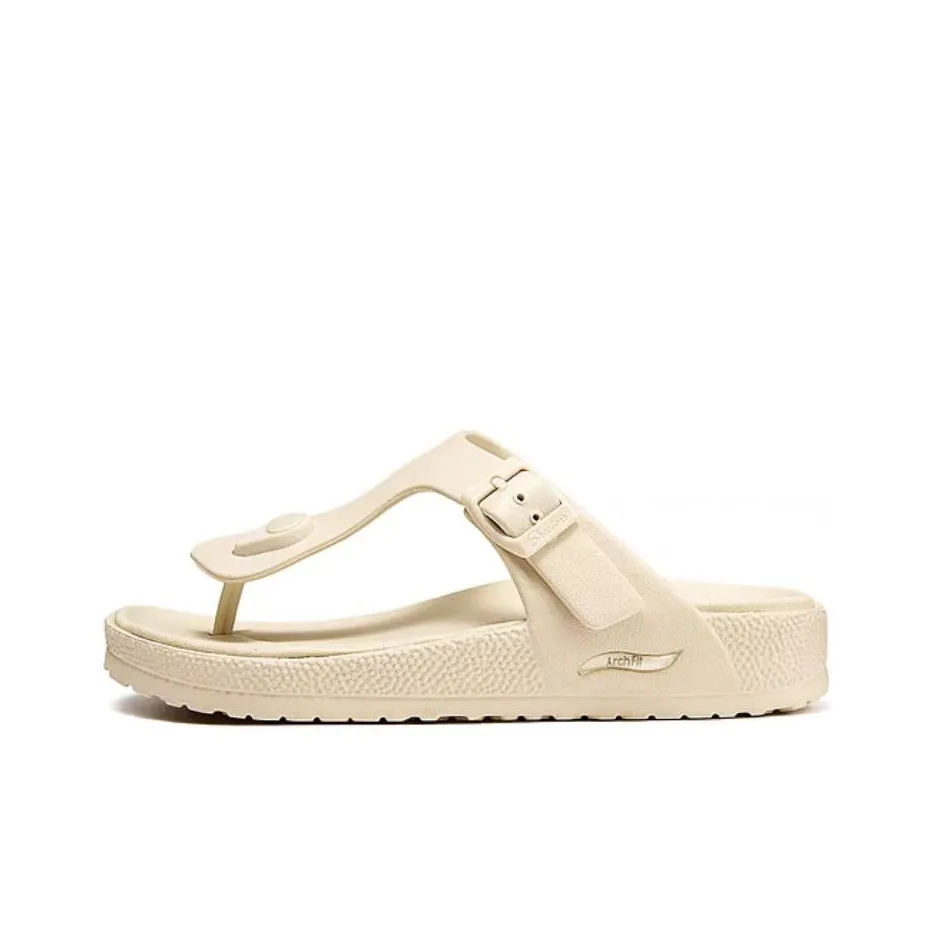 Skechers Foamies Flip Flops Women's Natural