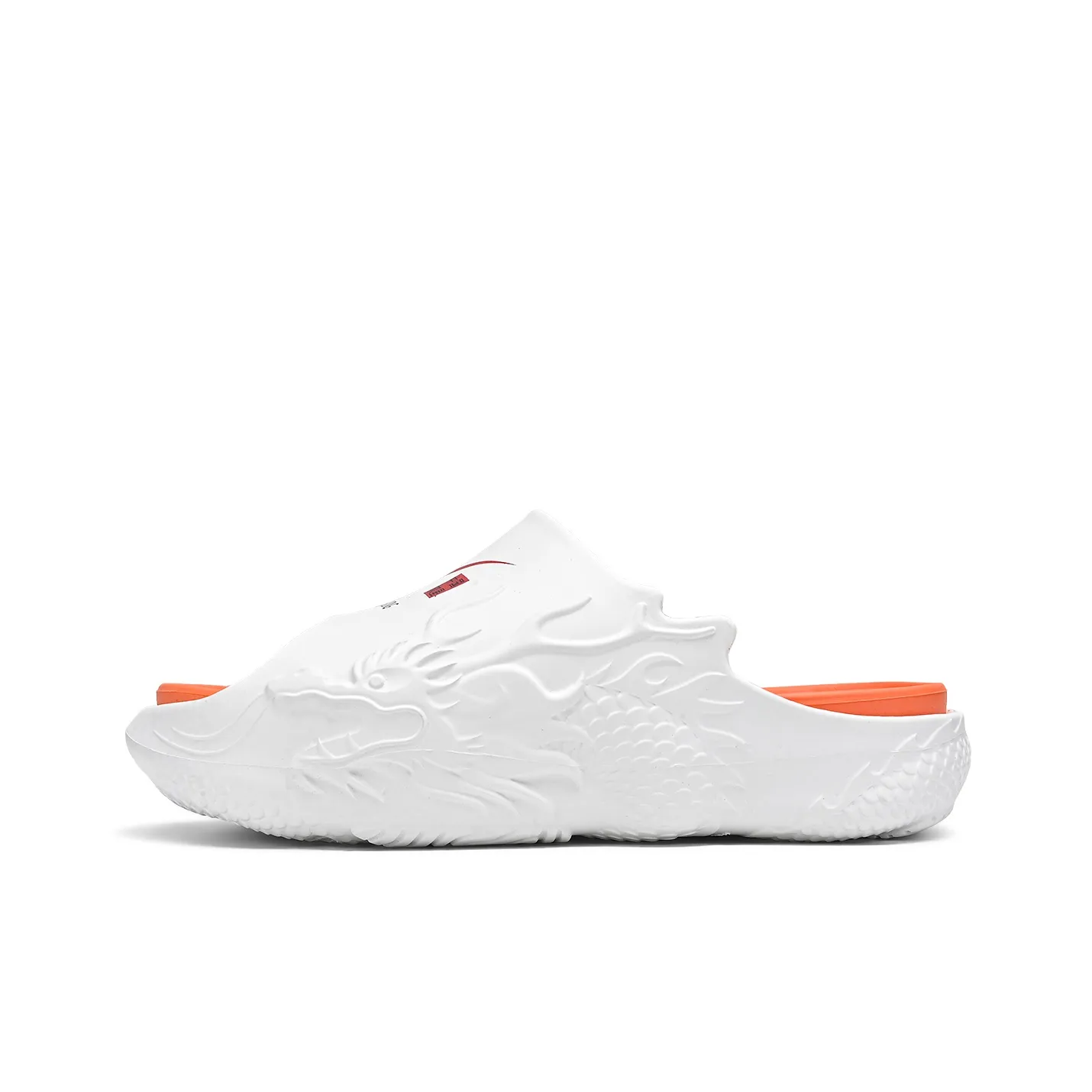 Binary Slip Resistant Slide Slippers Men's White