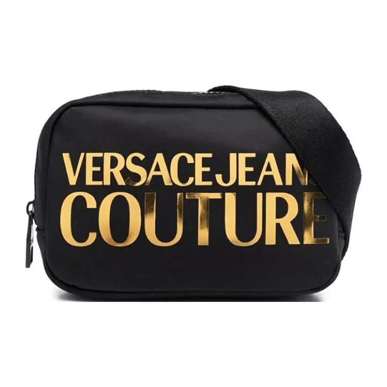 VERSACE JEANS COUTURE Полиамид Полиуретан Бананка Мужской Черный