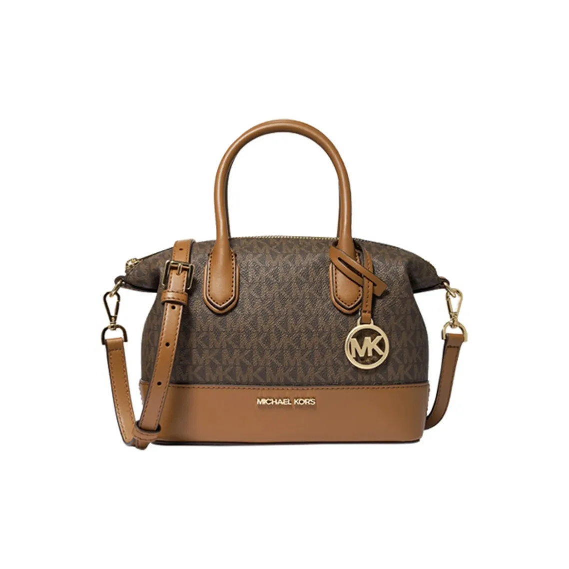 MICHAEL KORS Сумка из искусственной кожи сумка для покупок маленькая сумка женская темно-коричневый желтый коричневый