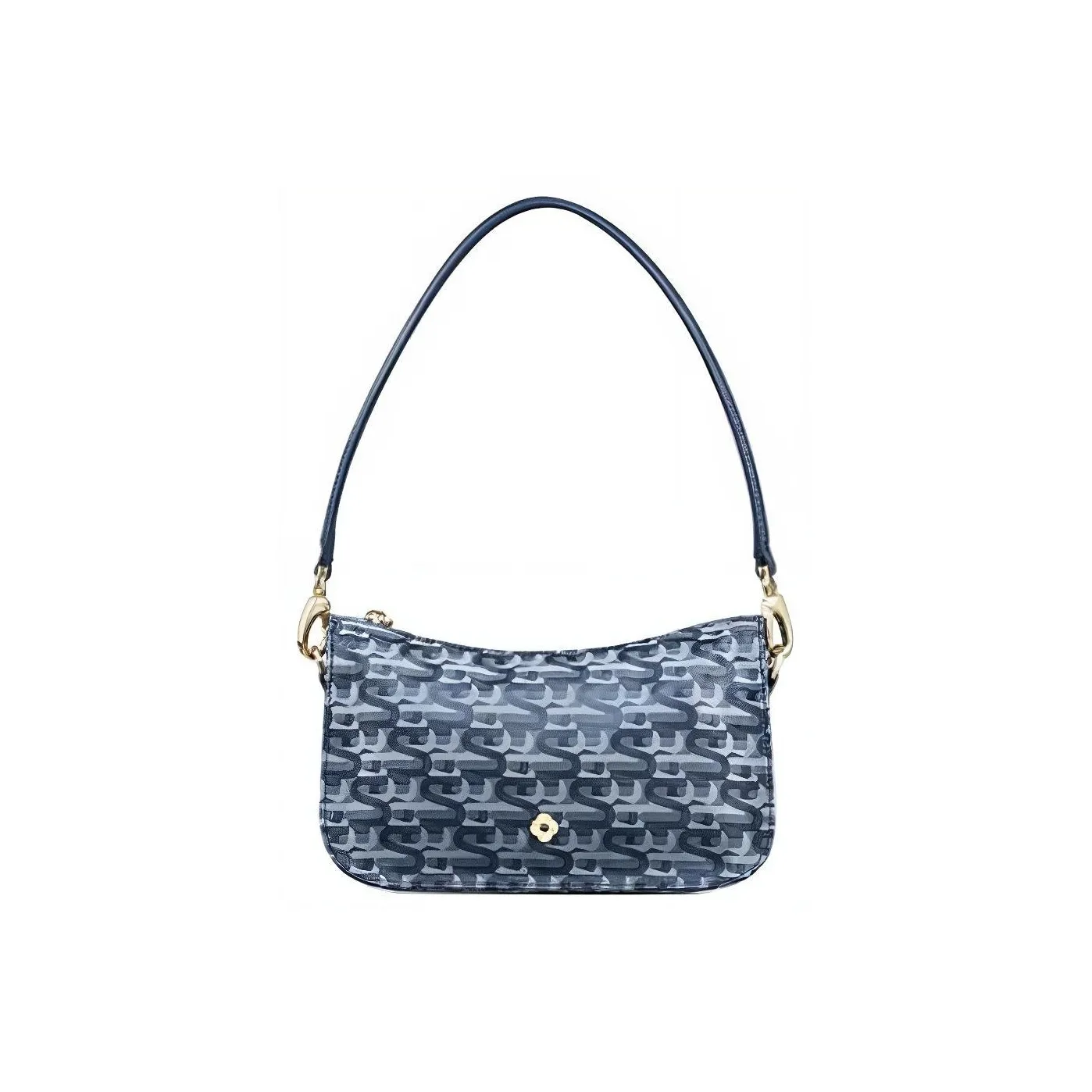 SAMSONITE LIBRA 2.0 Nylon Fabric Patchwork Handbag Shoulder Bag Women's Blue
