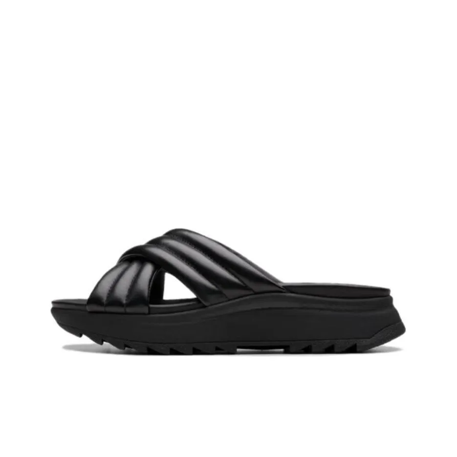 Clarks EVA Slide Slippers Women's Black