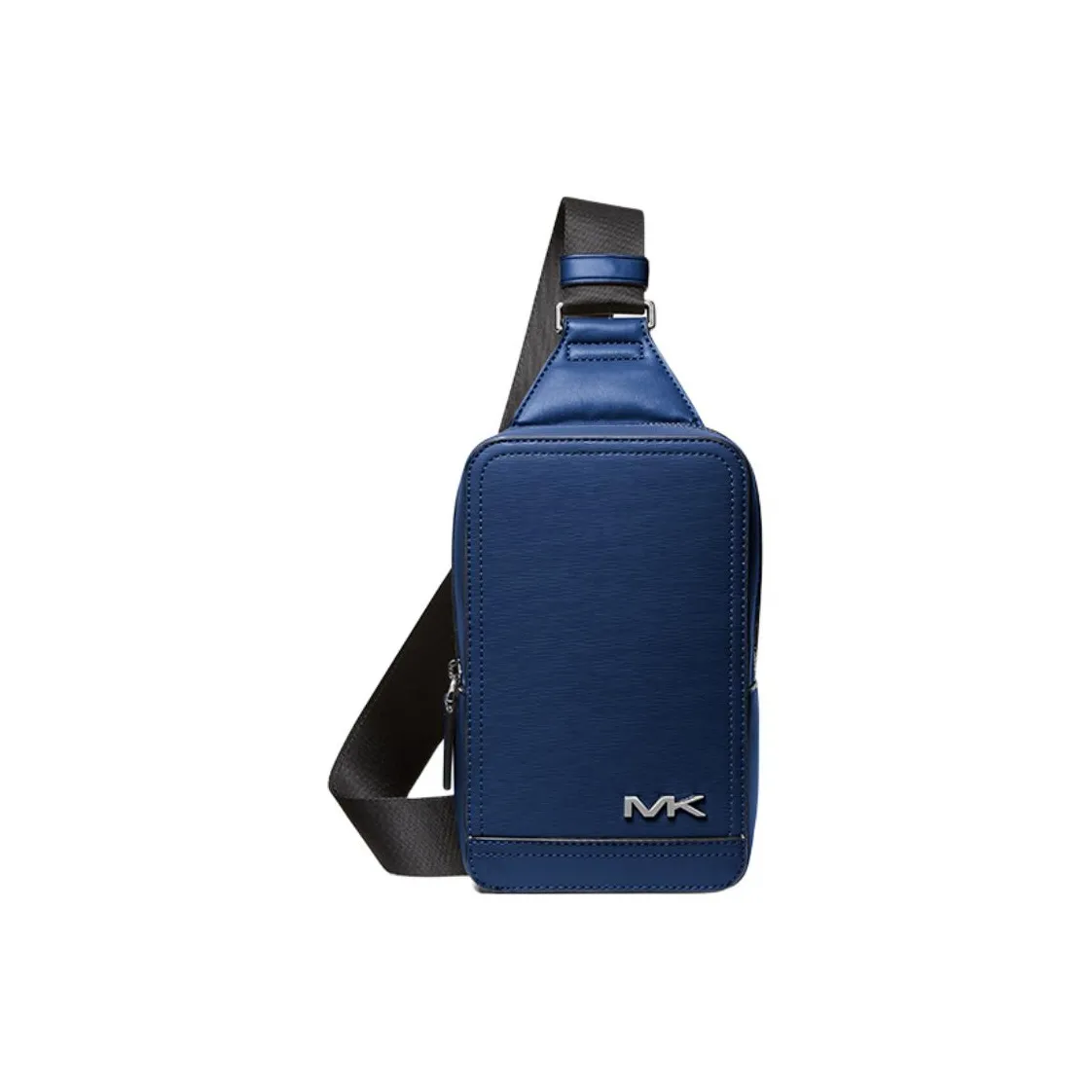 MICHAEL KORS MK Cooper Artificial Leather Shoulder Bag, Crossbody Bag, Sling Bag Medium Size Men's Marine Blue
