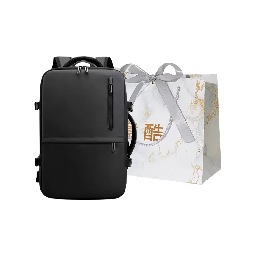 Cool Backpacks Black+Shopping Bag