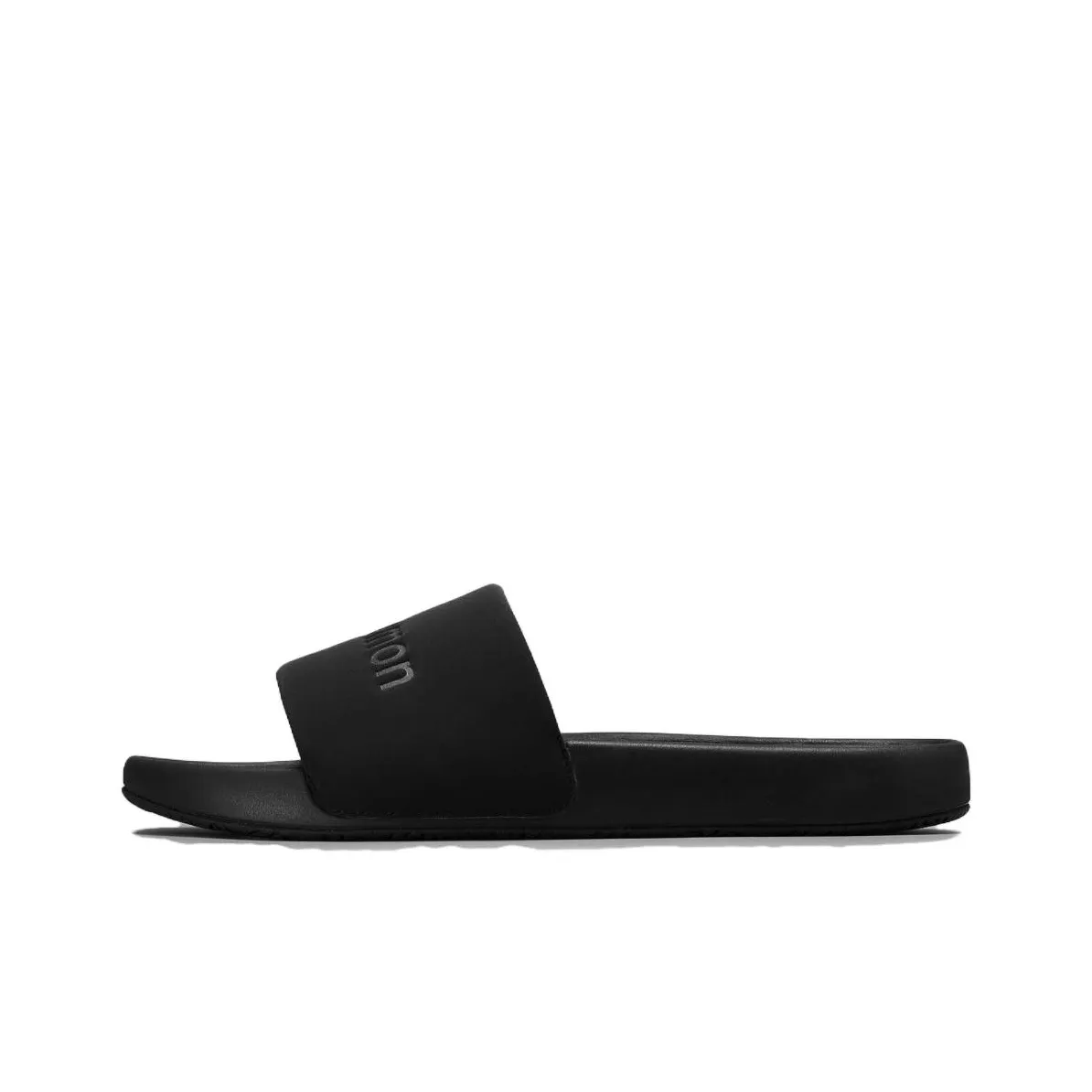 Lululemon Restfeel Slide Slip Resistant Abrasion Resistant Slide Slippers Men's Black