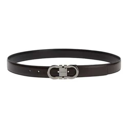 Ferragamo Ремни из коровьей кожи для мужчин