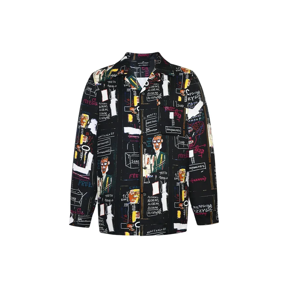 SILKY MIRACLE x Jean Michel Basquiat SS24 Pajama Gift Box Unisex Black