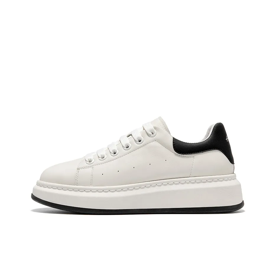 HARSON Slip Resistant Abrasion Resistant Низкий Топ Стильные Скейтбординги Мужской Белый