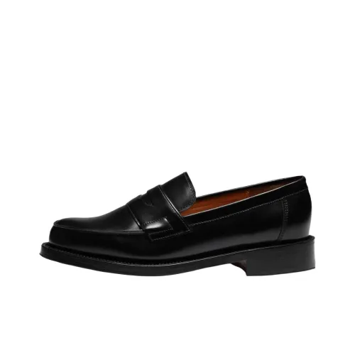 GRENSON Лоферы Черные Мужские