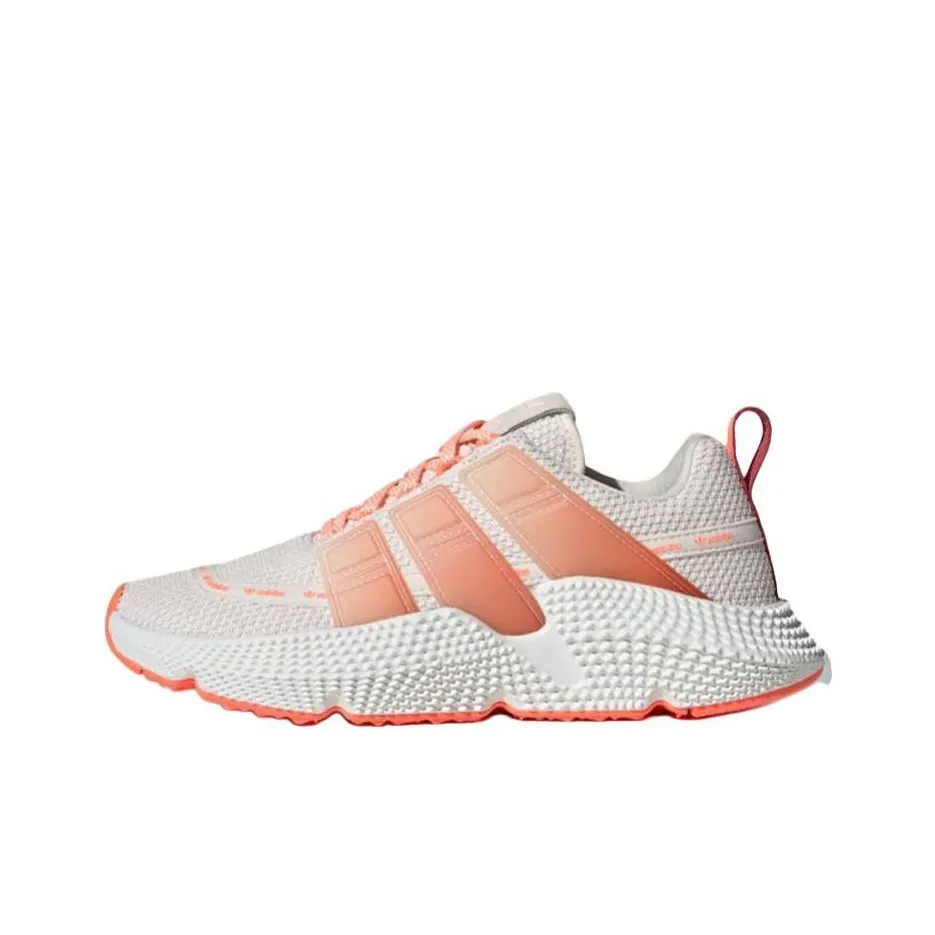Adidas Originals PROPHERE Амортизация Износостойкий Низкий Топ Casual Женский Белый Оранжевый