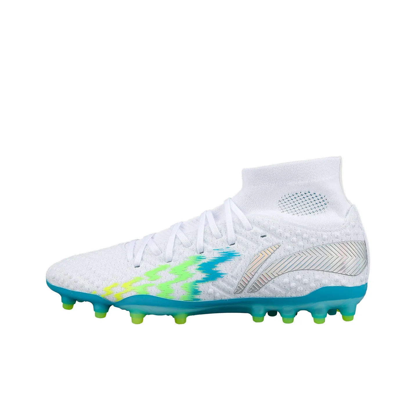 LiNing Shadow 2 Artificial Ground Shock Absorbers Soccer Shoes Men's White