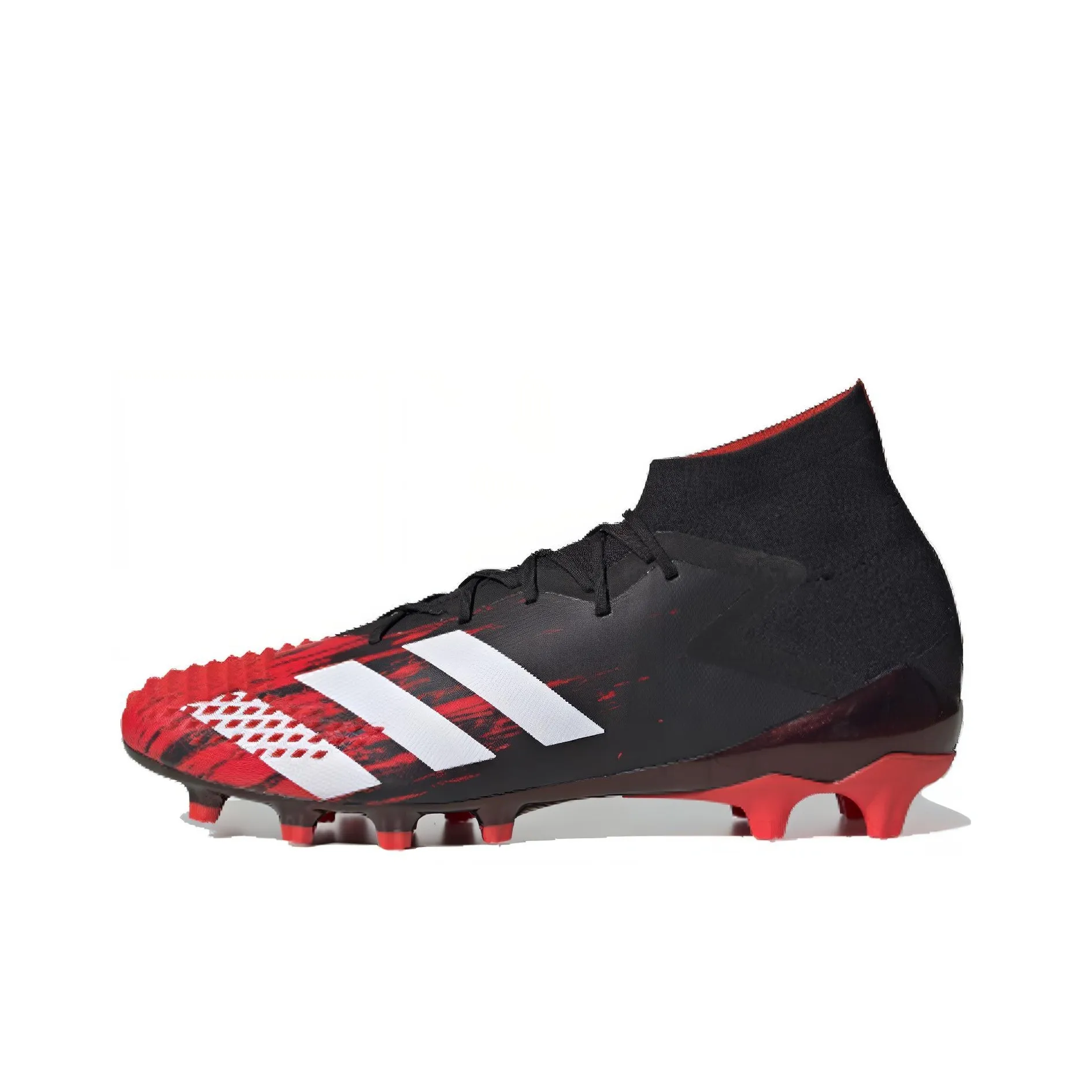 Adidas Predator Mutator 20.1 Soccer Shoes Men Mid Top Black/Red/White