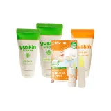 38g 에센스 크림 + 76ml 에센스 로션 + 40g 비타민 크림 + 3.5g 보습 립 석고