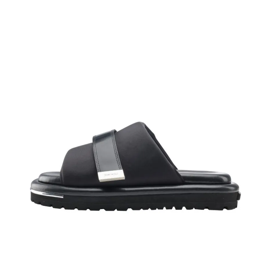Lucia Tacci Slide Slippers Women's Black