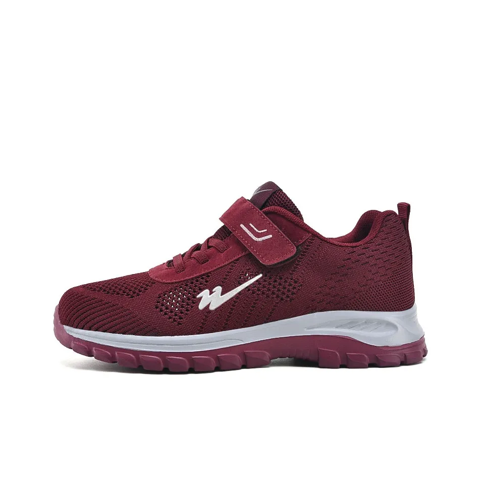 Binary Slip-resistant Abrasion-resistant Lightweight Low Top Casual Women's Burgundy Binary Противоскользящий Устойчивый к износу Легкий Низкий Топ Повседневный Женский Бордовый