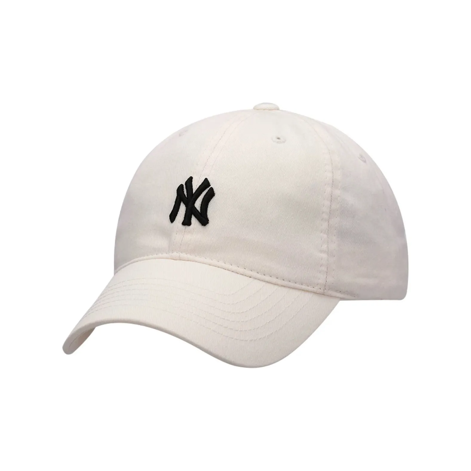 MLB Хлопок Кепки CP77 Унисекс Белый