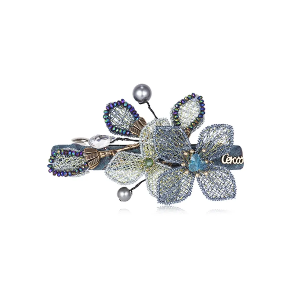 Cercoo Hair Clip Crystal Hair Slide High End Hair Accessory For Women's Women's
