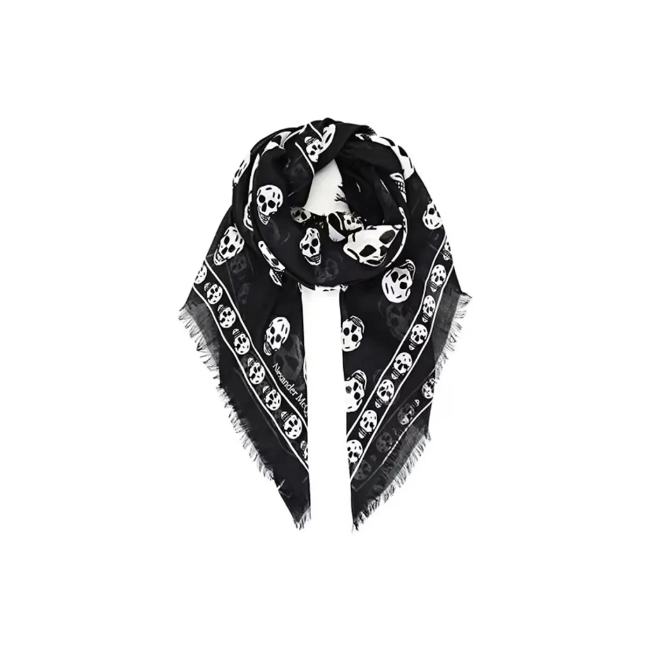 Alexander McQueen Skull Print Scarf