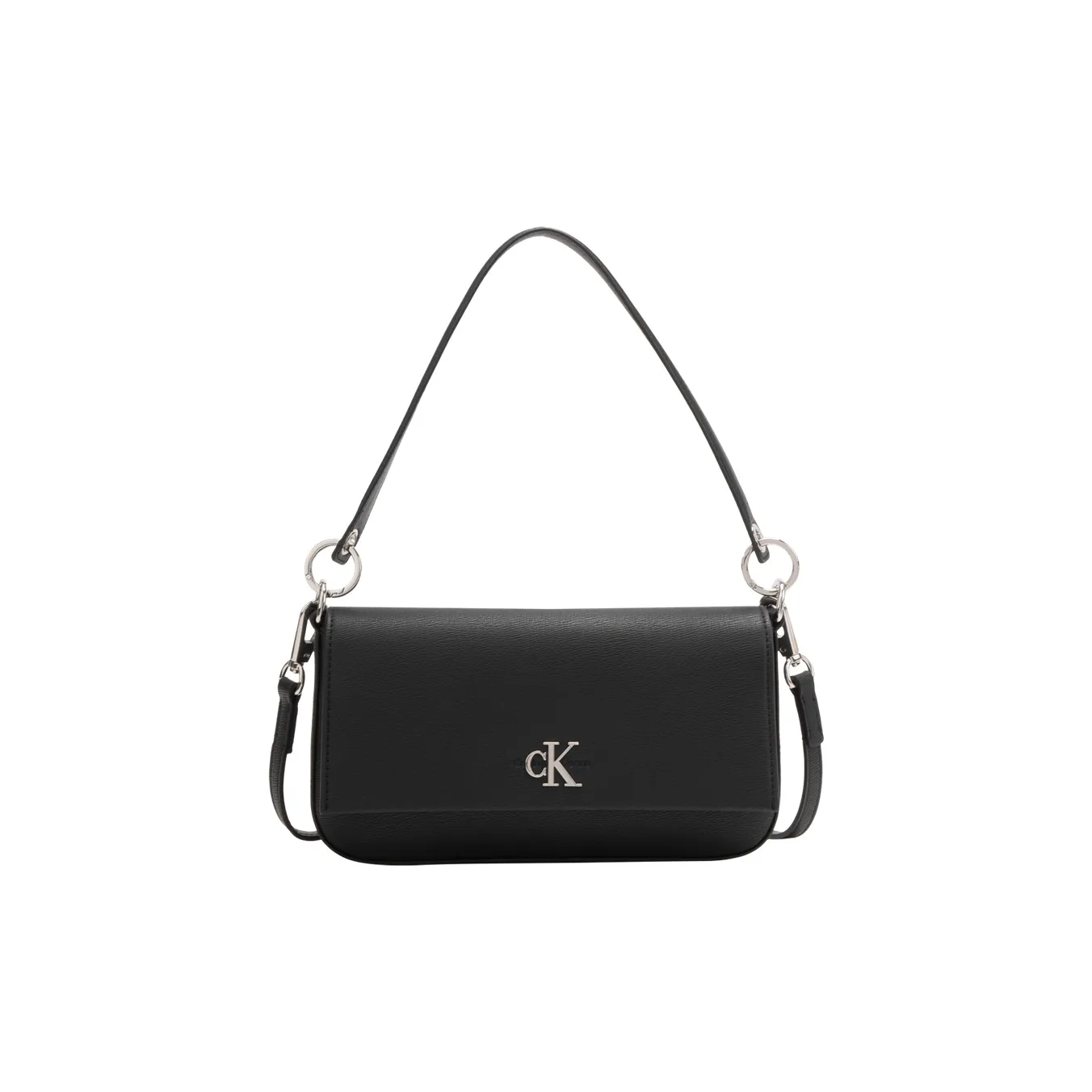 CALVIN KLEIN Synthetic Material Shoulder Bag Women's Ink Night Black