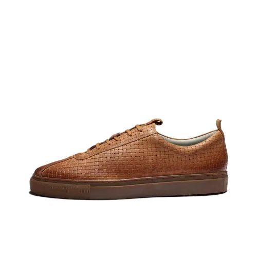 GRENSON Кроссовки для скейтбординга Low Top Коричневые Мужские