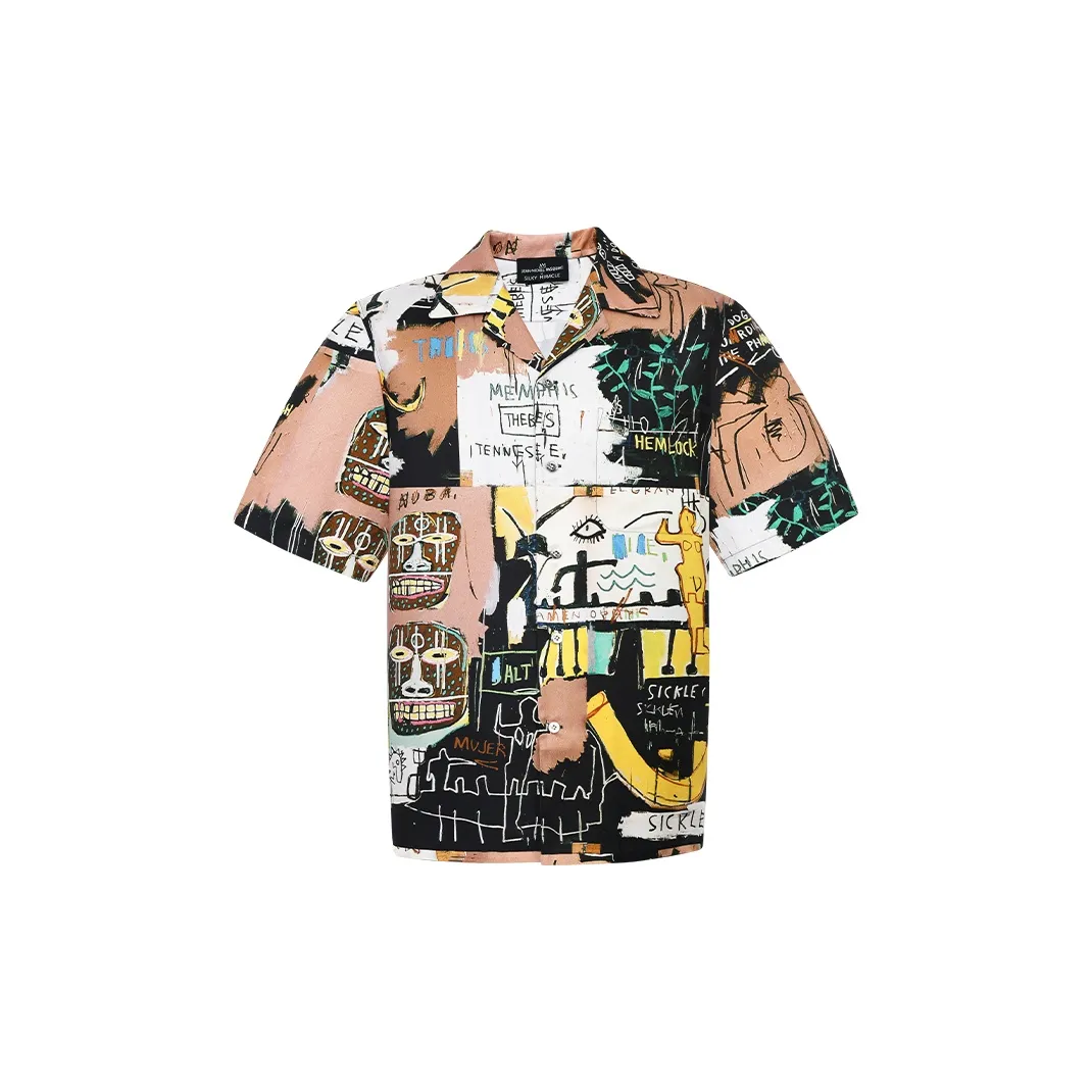 SILKY MIRACLE x Jean Michel Basquiat SS24 Pajama Gift Box Unisex Black Coffee
